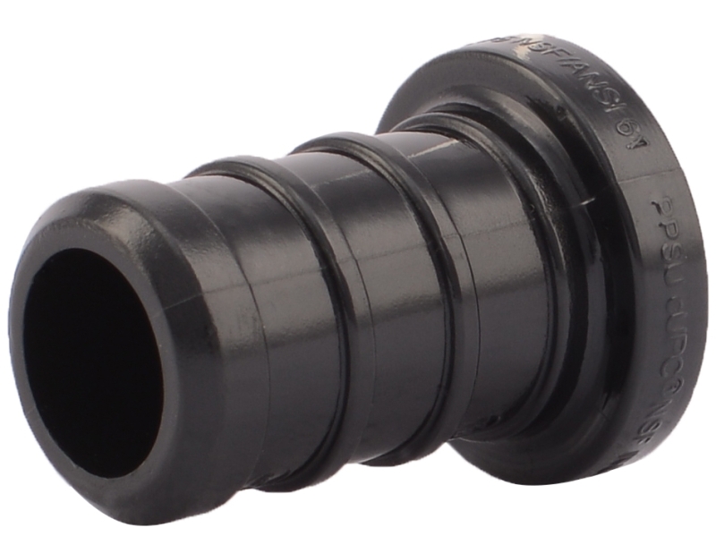 PLUG PEX POLY RT 1/2IN